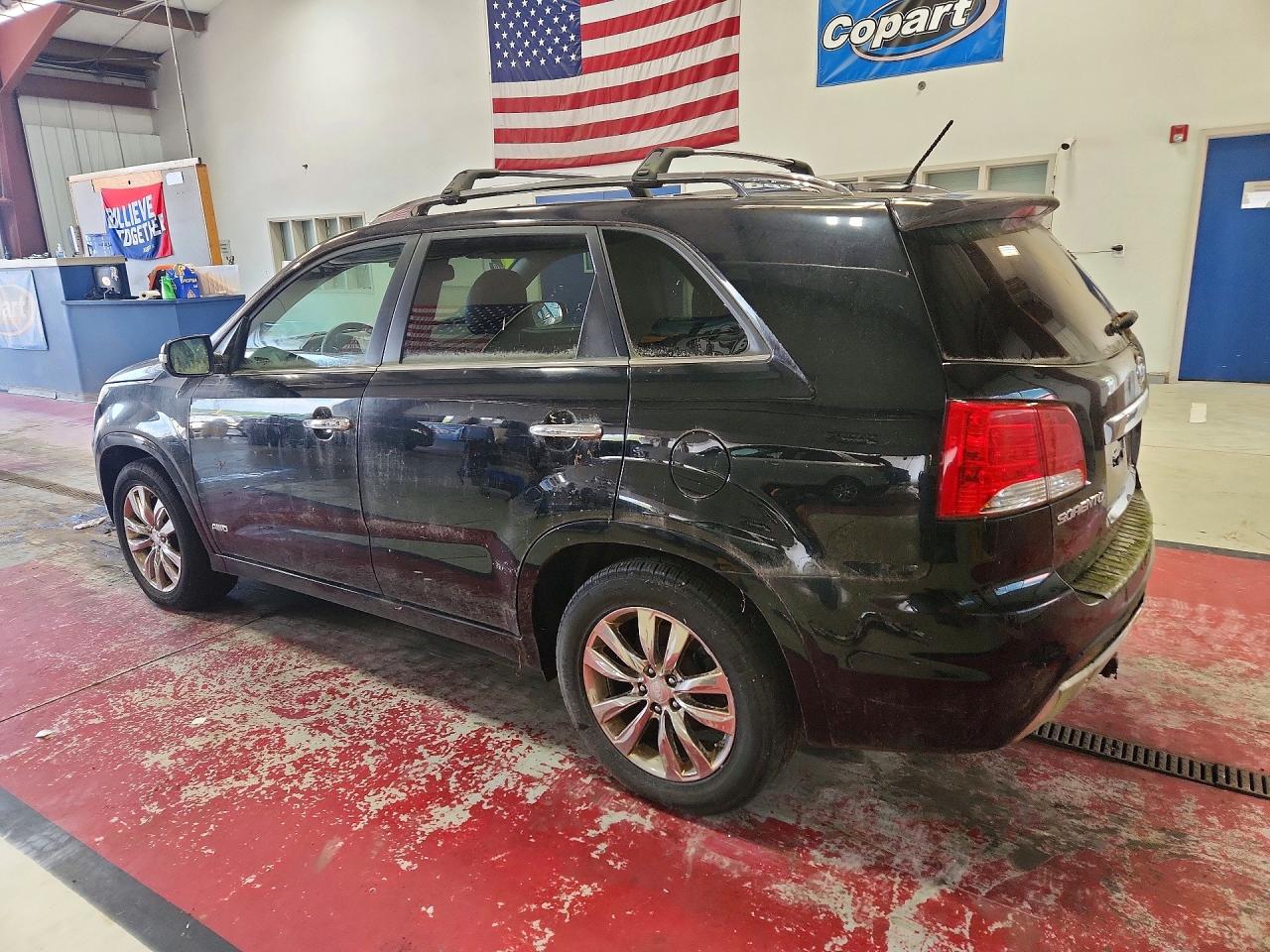 2011 Kia Sorento Sx Black vin: 5XYKWDA23BG160675