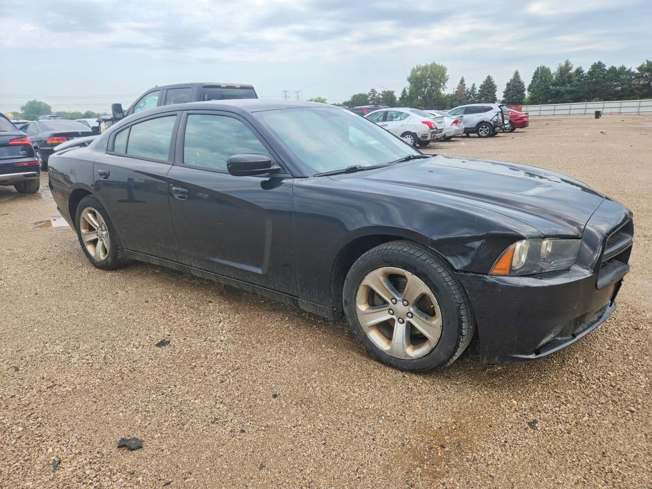 2012 Dodge Charger Se Black vin: 2C3CDXBG9CH303853