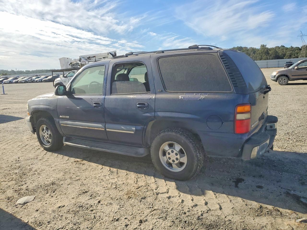2003 Chevrolet Tahoe K1500 Blue vin: 1GNEK13ZX3R222830