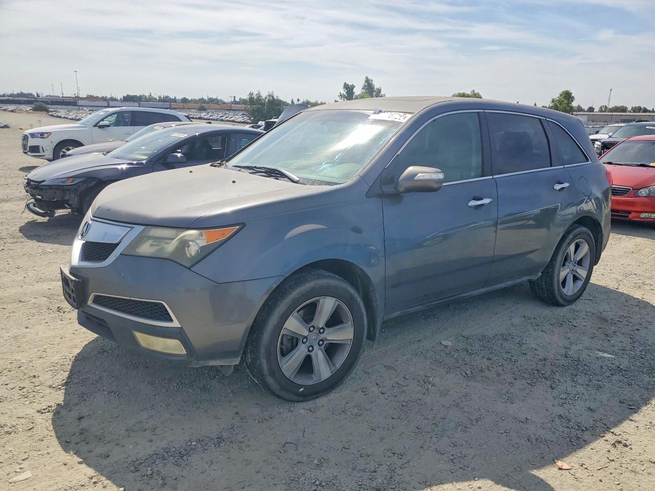2011 Acura Mdx Technology Gray vin: 2HNYD2H49BH531734