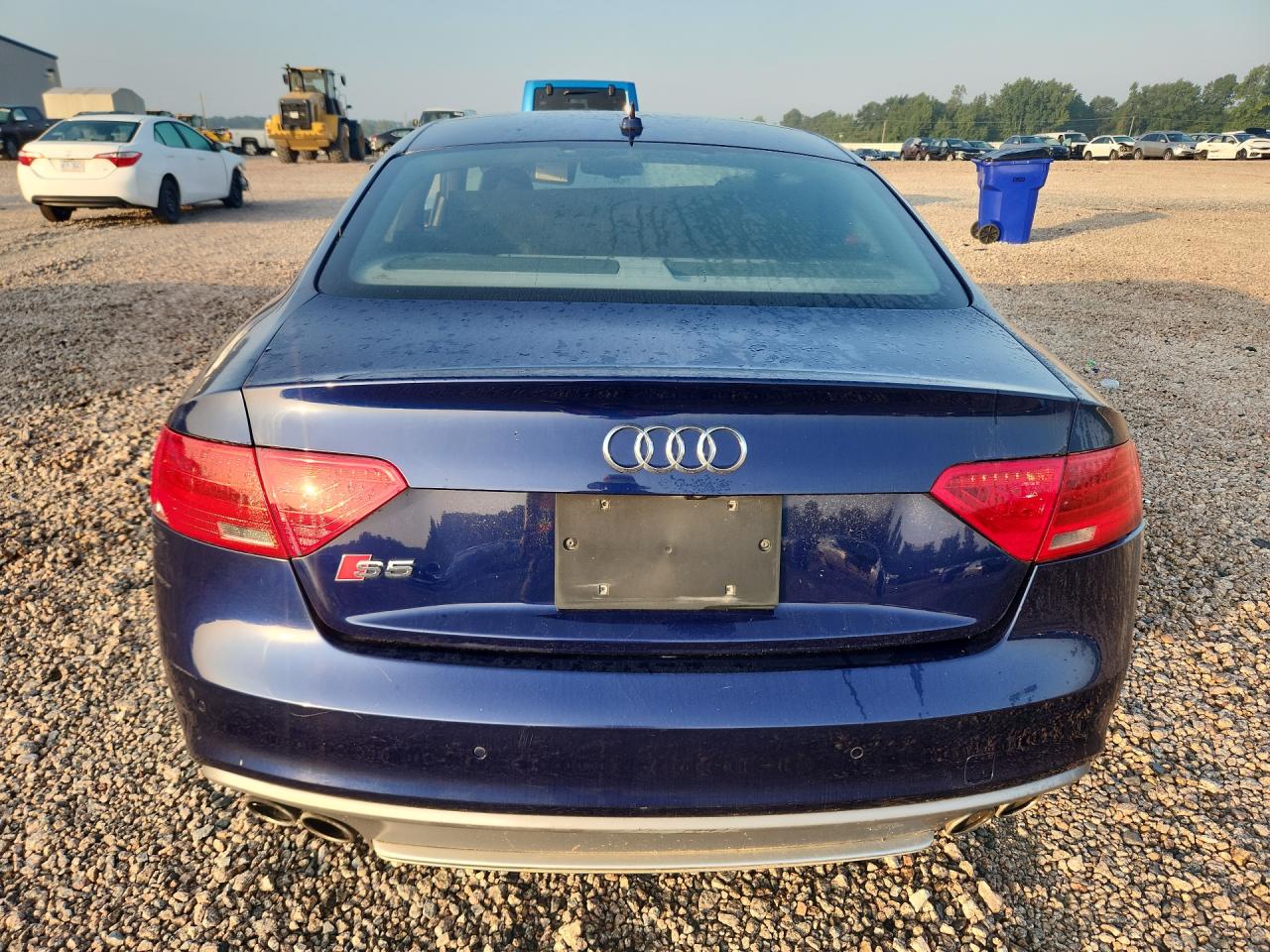 2013 Audi S5 Premium Plus Blue vin: WAUGGAFR4DA049558