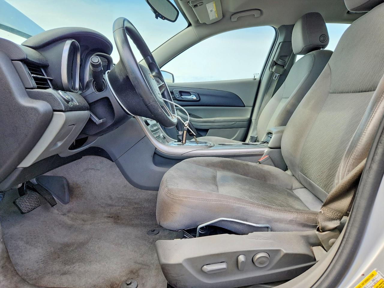 2013 Chevrolet Malibu Ls Silver vin: 1G11A5SAXDF342491