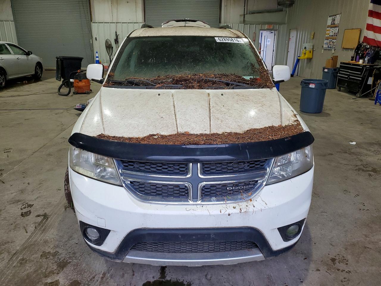 2012 Dodge Journey Sxt White vin: 3C4PDDBG5CT154893