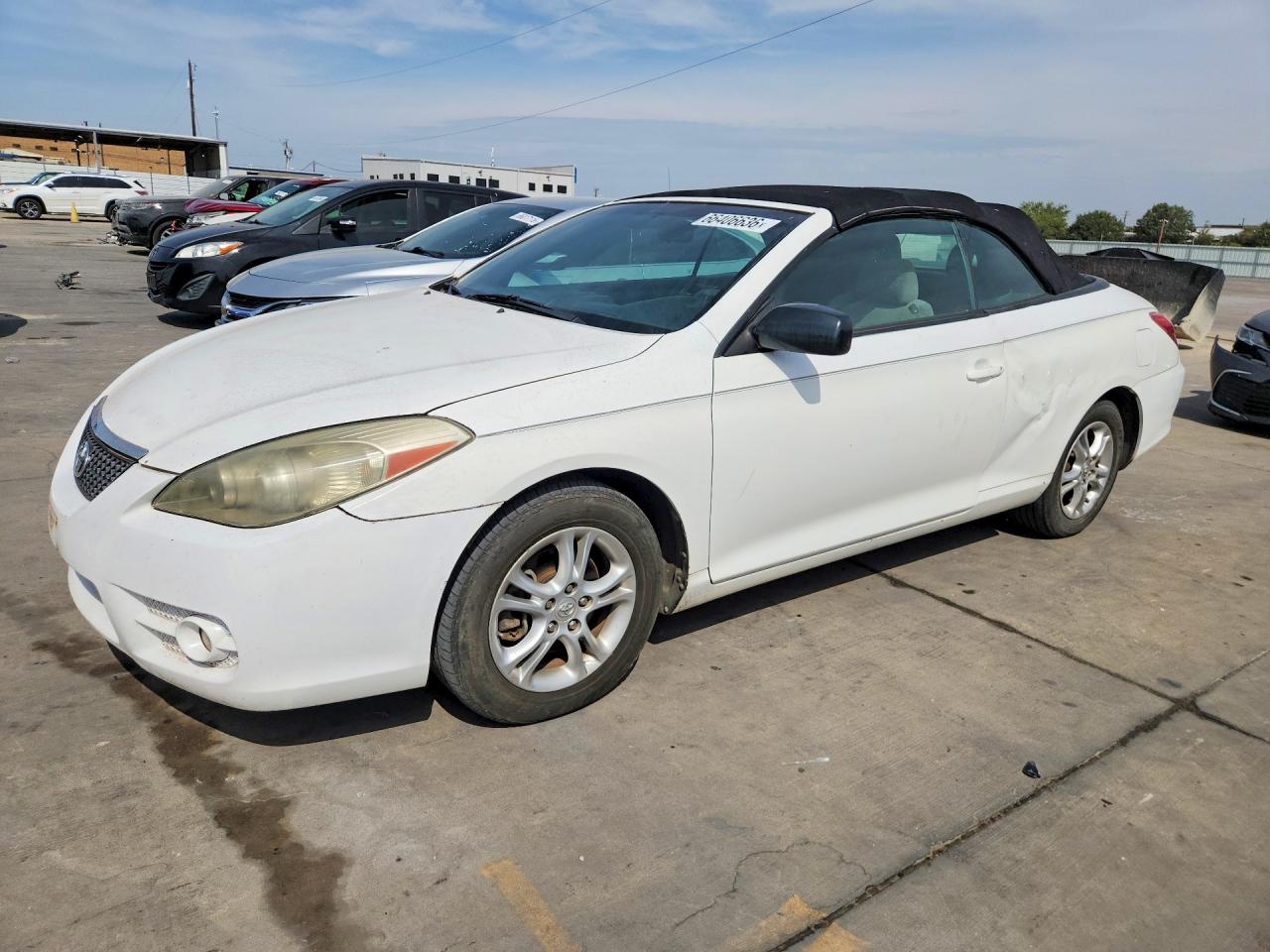2008 Toyota Camry Solara Se V6 White vin: 4T1FA38P28U143011