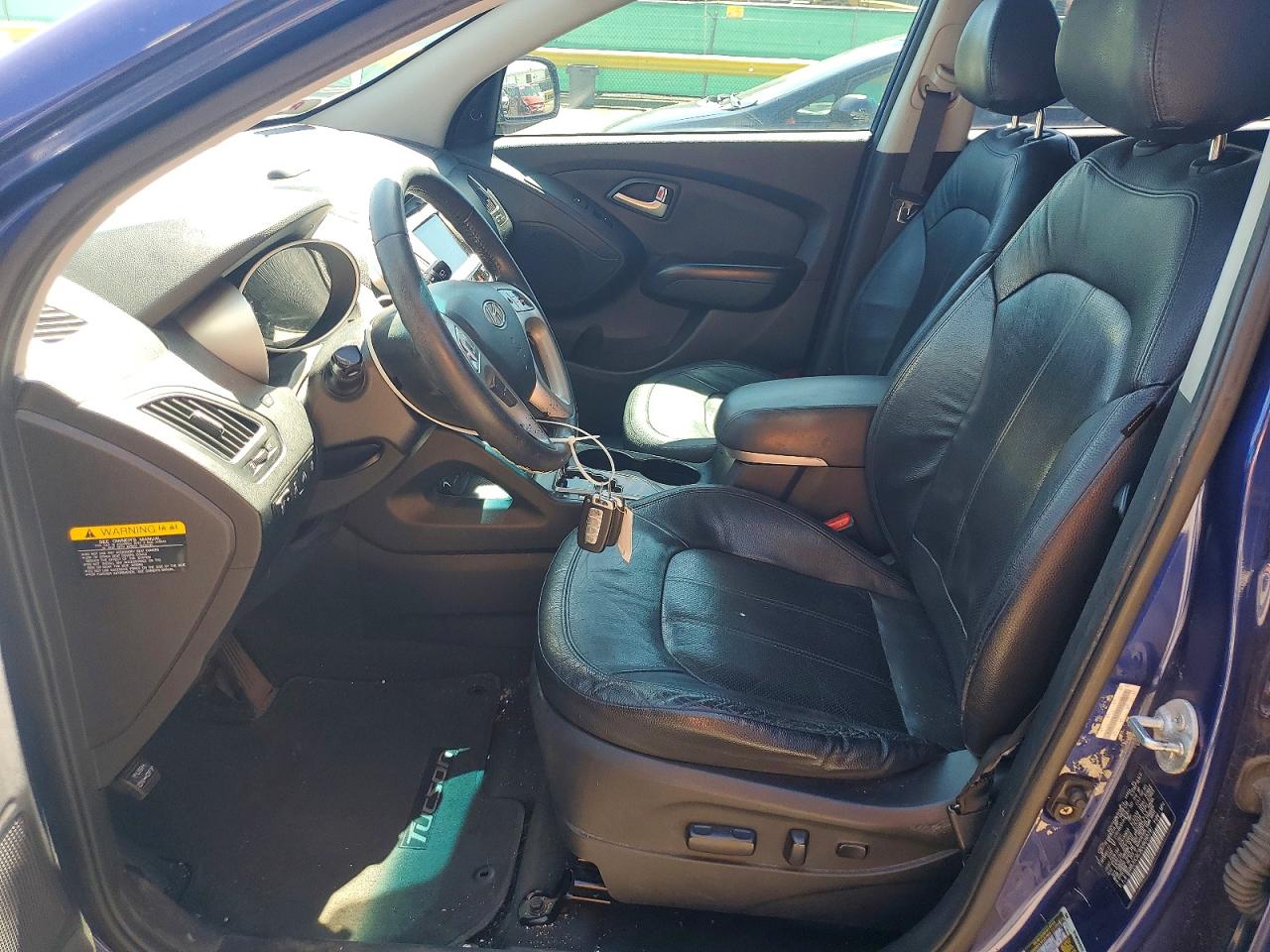 2013 Hyundai Tucson Limited Синий vin: KM8JUCAC9DU609519
