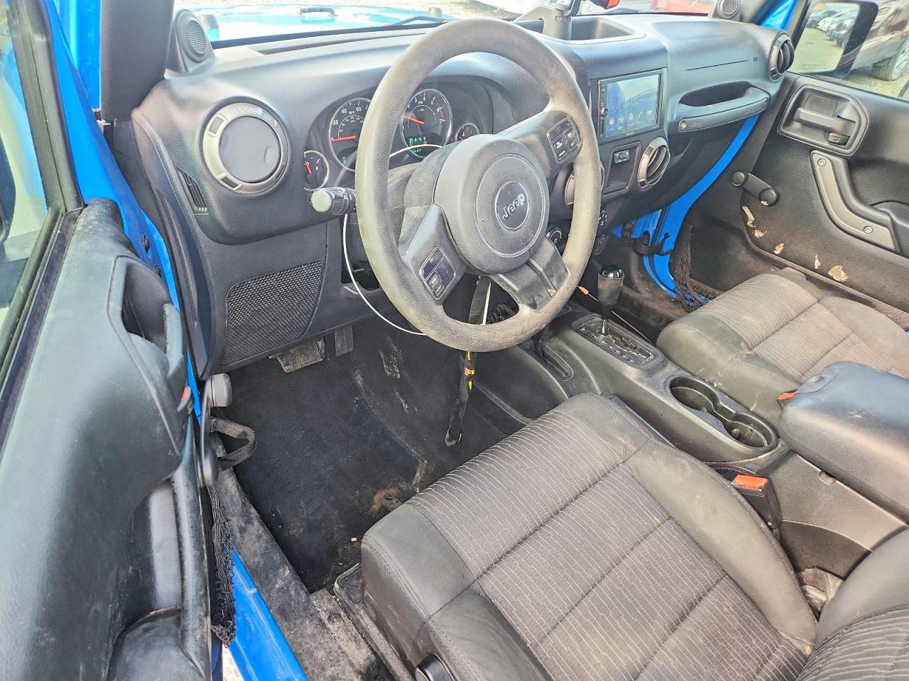 2011 Jeep Wrangler Sport Blue vin: 1J4AA2D13BL548926