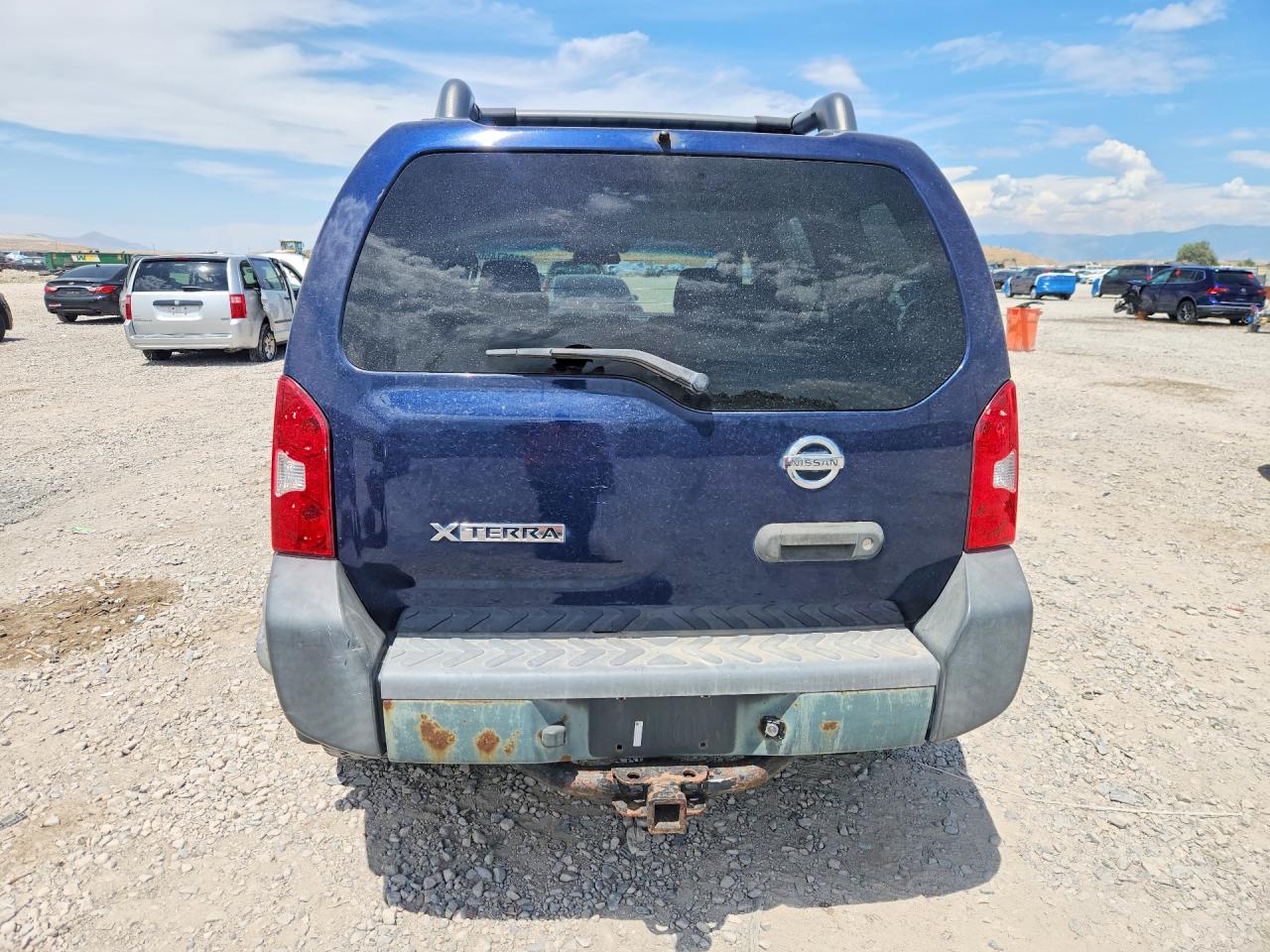 2008 Nissan Xterra X Синий vin: 5N1AN08W08C505038