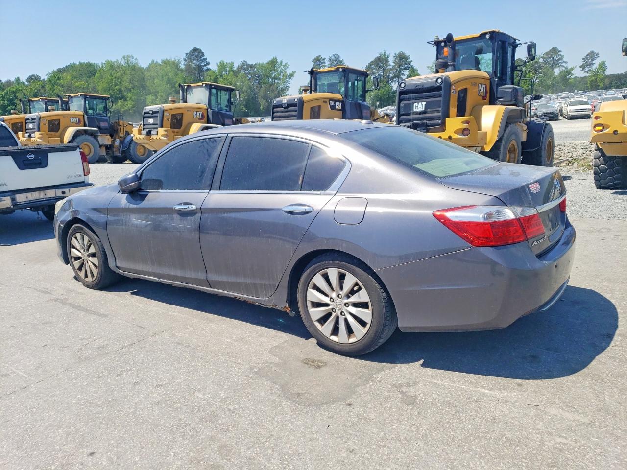 2013 Honda Accord Exl Gray vin: 1HGCR2F85DA245759