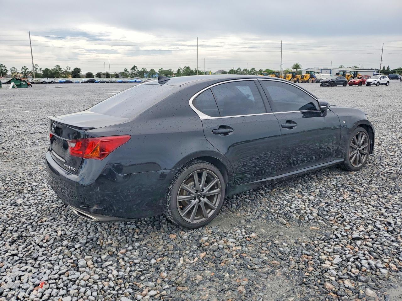2015 Lexus Gs 350 Black vin: JTHCE1BL1FA006533