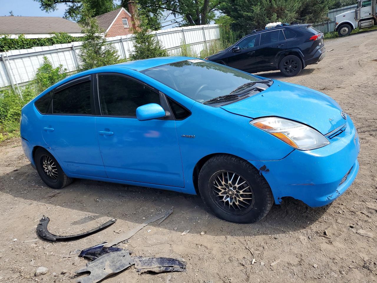 2009 Toyota Prius Base Синий vin: JTDKB20U393517998