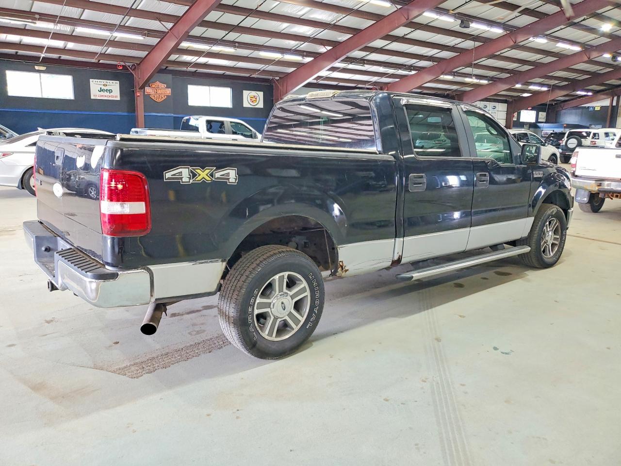 2007 Ford F150 Supercrew Black vin: 1FTPW14V67FB10289