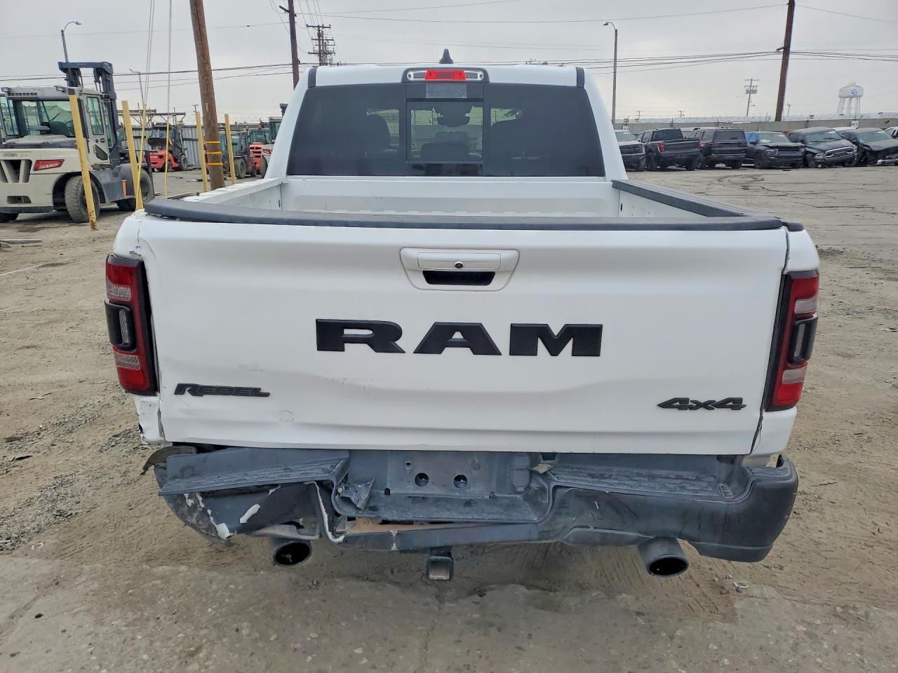 2020 Ram 1500 Rebel Белый vin: 1C6SRFLT5LN215928