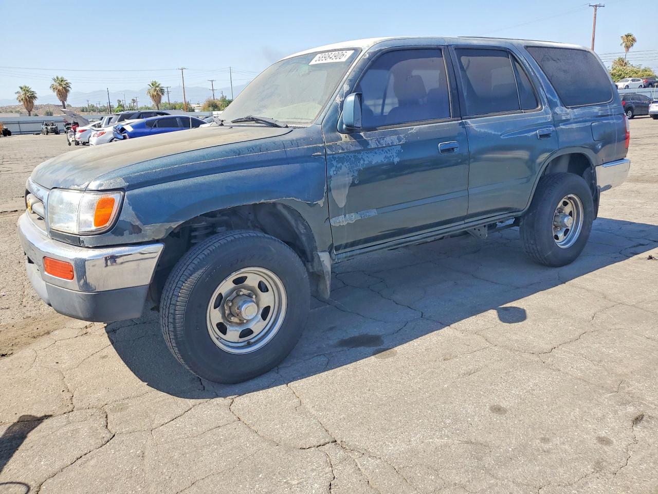 1997 Toyota 4runner Sr5 Teal vin: JT3GN86R0V0039235