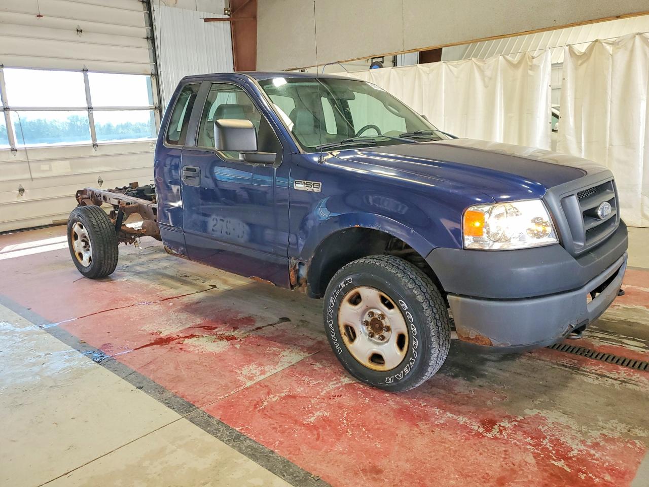 2008 Ford F150 Blue vin: 1FTRF14WX8KC46676