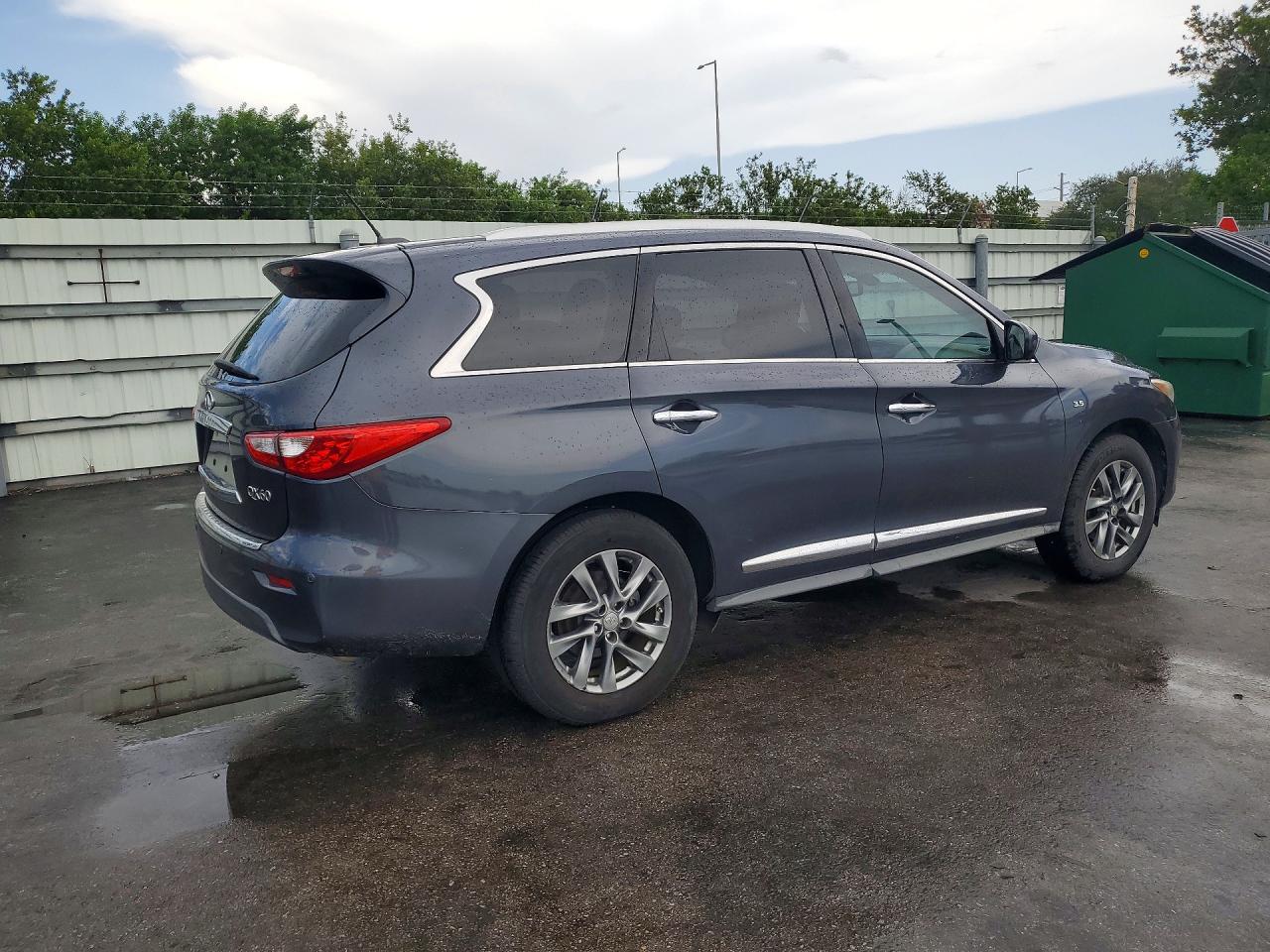 2014 Infi Qx60 Base Серый vin: 5N1AL0MM4EC537500