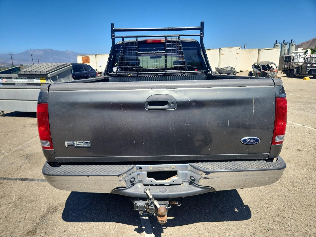 2003 Ford F150 Gray vin: 1FTRX17213NA99497