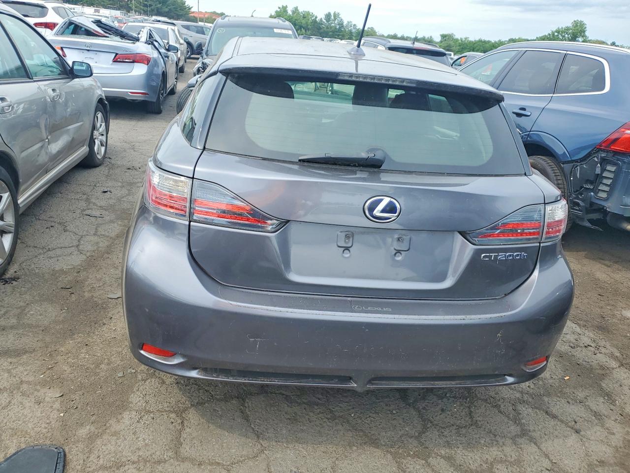 2013 Lexus Ct 200 Gray vin: JTHKD5BH0D2173183
