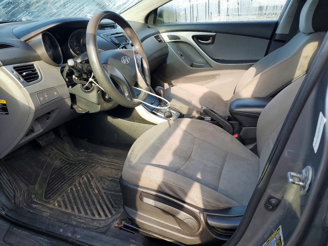 2013 Hyundai Elantra Gls Gray vin: 5NPDH4AE2DH416457