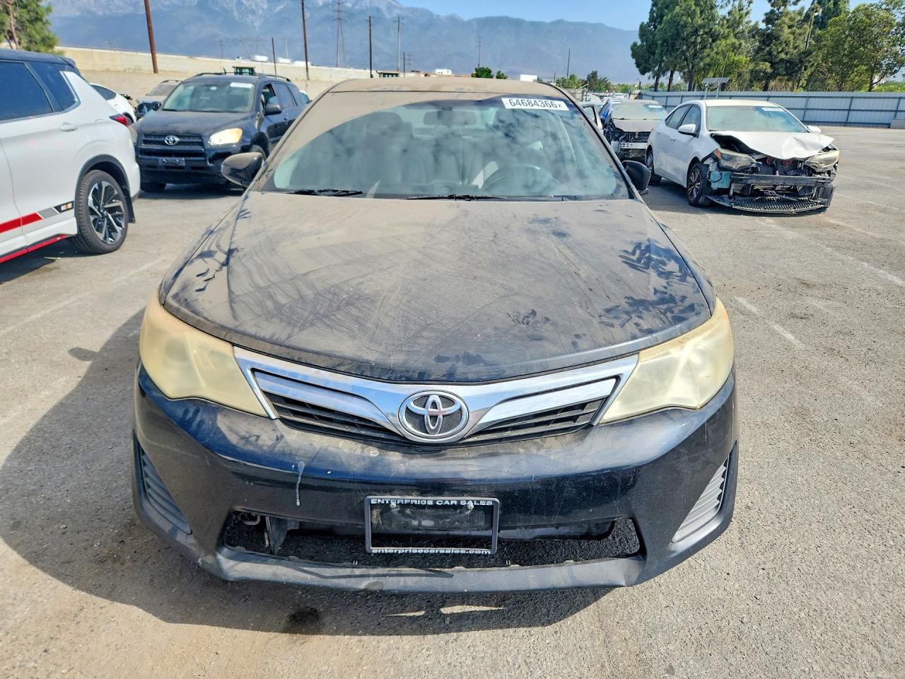 2012 Toyota Camry Le Black vin: 4T4BF1FK0CR200123
