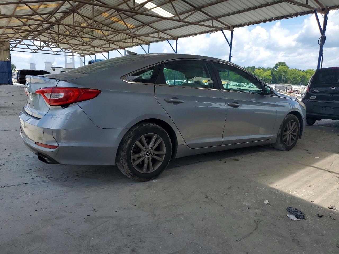2015 Hyundai Sonata Se Silver vin: 5NPE24AF0FH018004