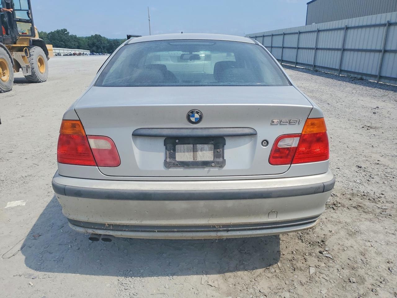 2001 Bmw 325 I Silver vin: WBAAV33411FU95908