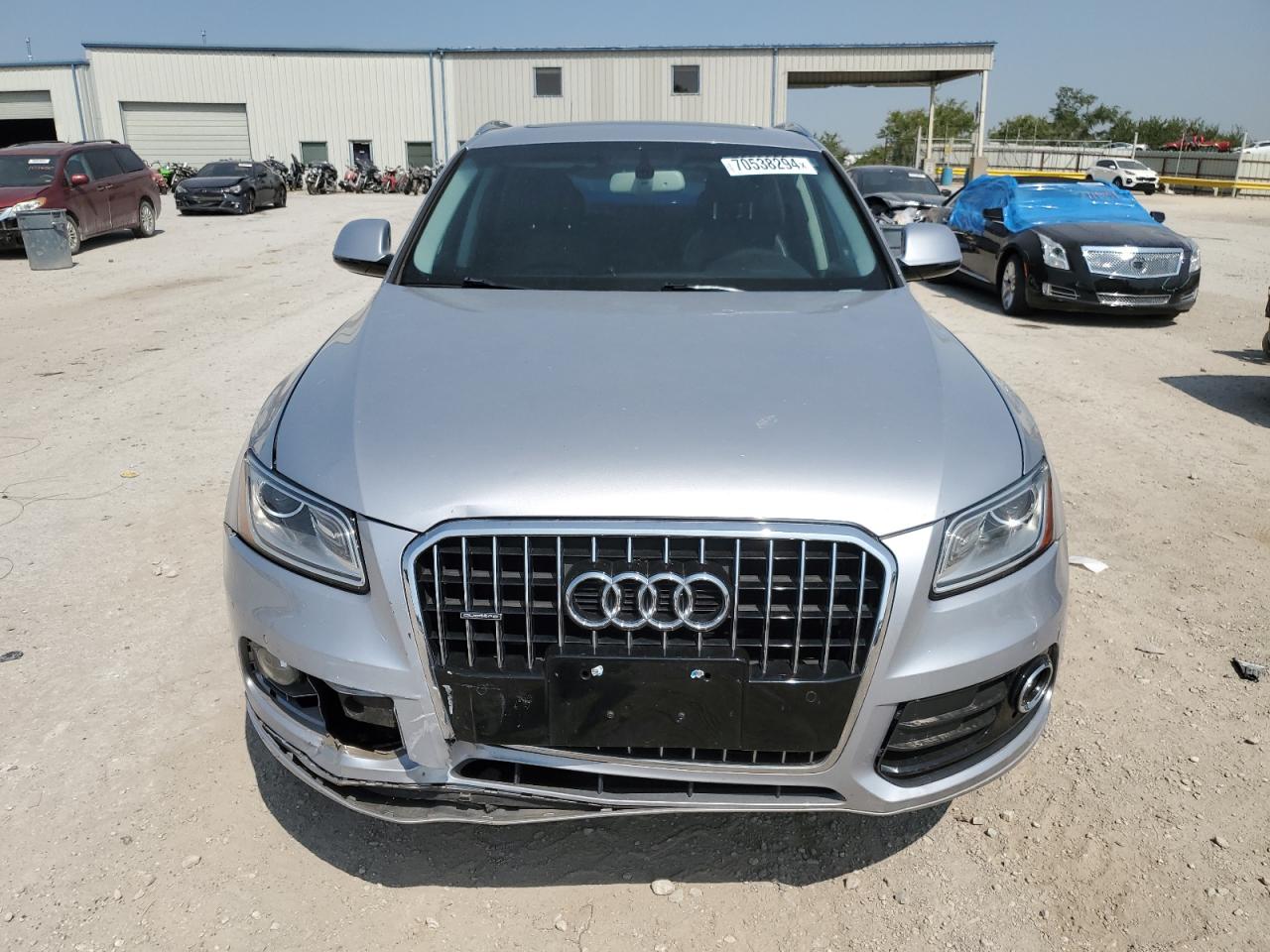 2016 Audi Q5 Premium Plus Silver vin: WA1L2AFP1GA049093