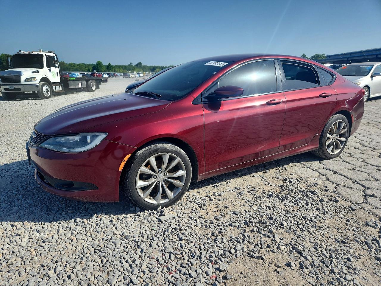 2015 Chrysler 200 S Burgundy vin: 1C3CCCBB2FN734577