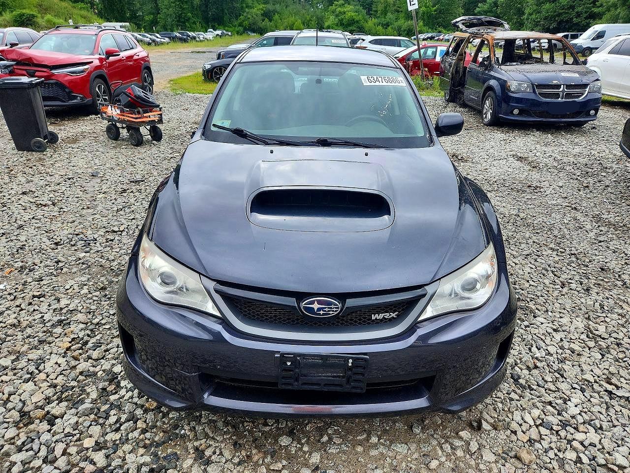 2013 Subaru Impreza Wrx Черный vin: JF1GV7E6XDG015176