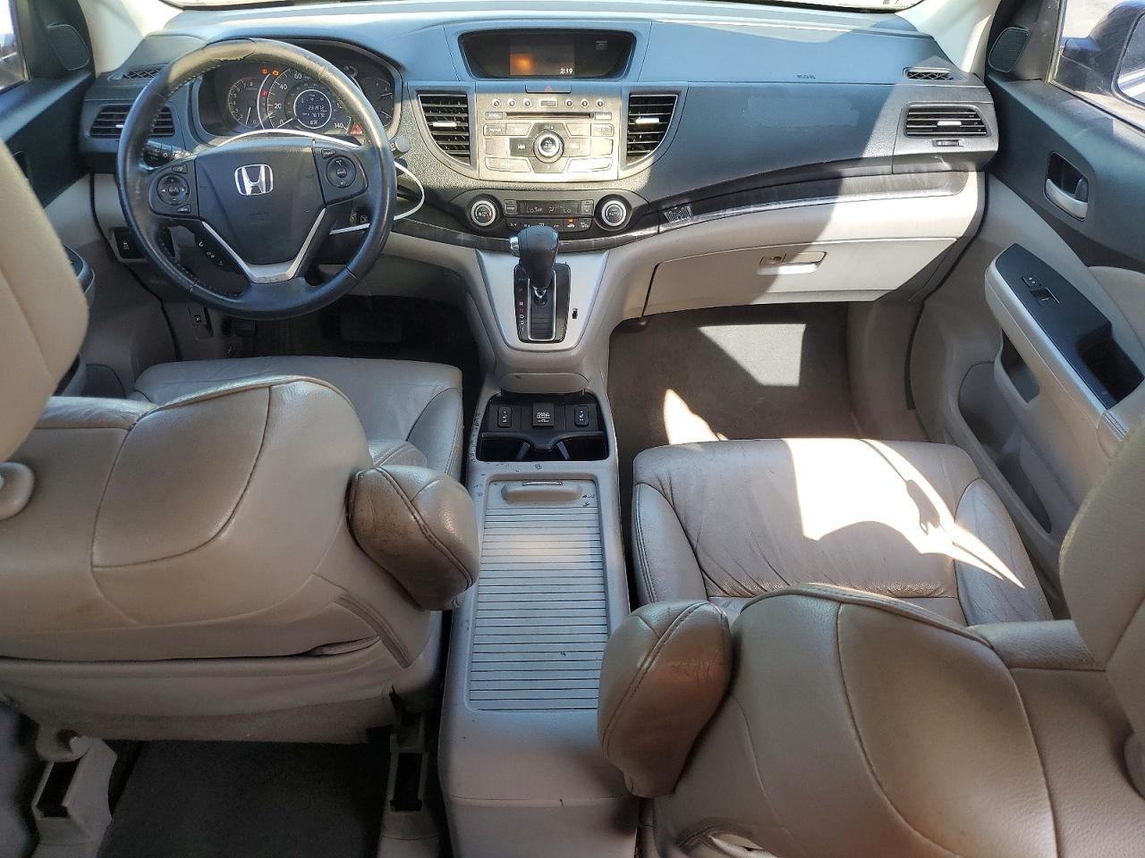 2014 Honda Cr-v Exl Серый vin: 2HKRM3H74EH565621