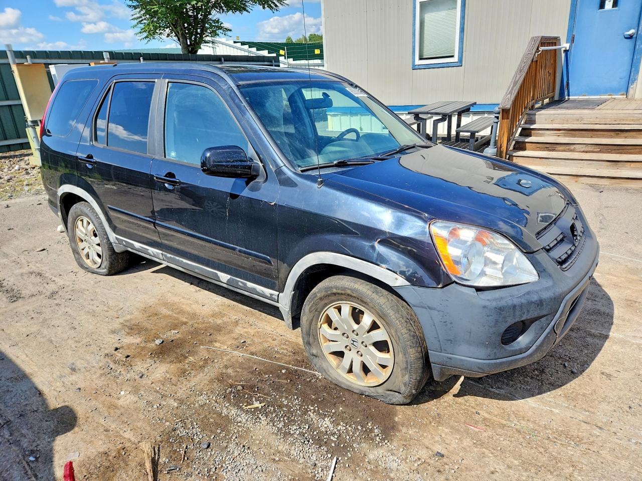 2006 Honda Cr-v Se Black vin: JHLRD78996C001620