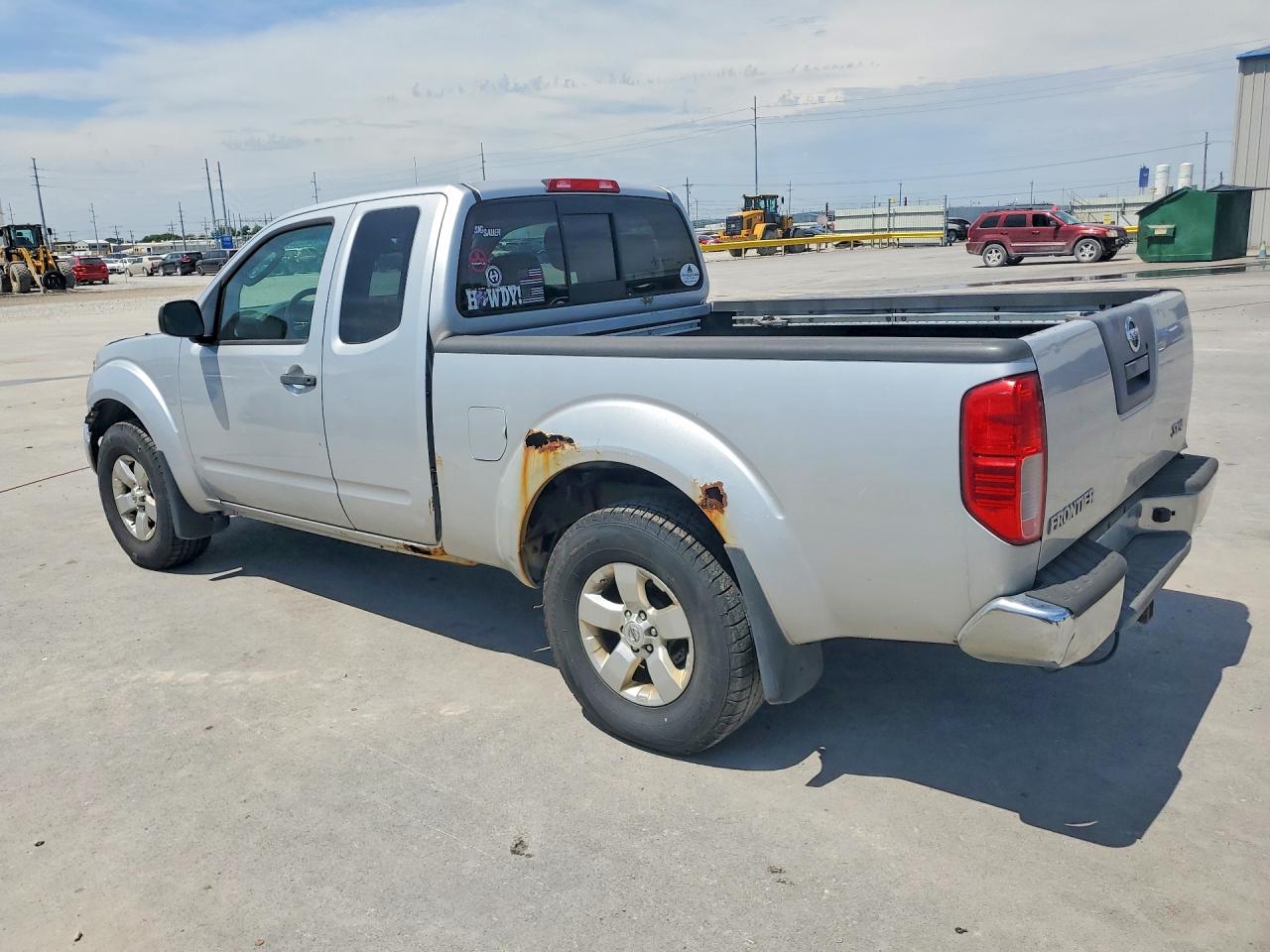 2011 Nissan Frontier Sv V6 Silver vin: 1N6AD0CW0BC408649