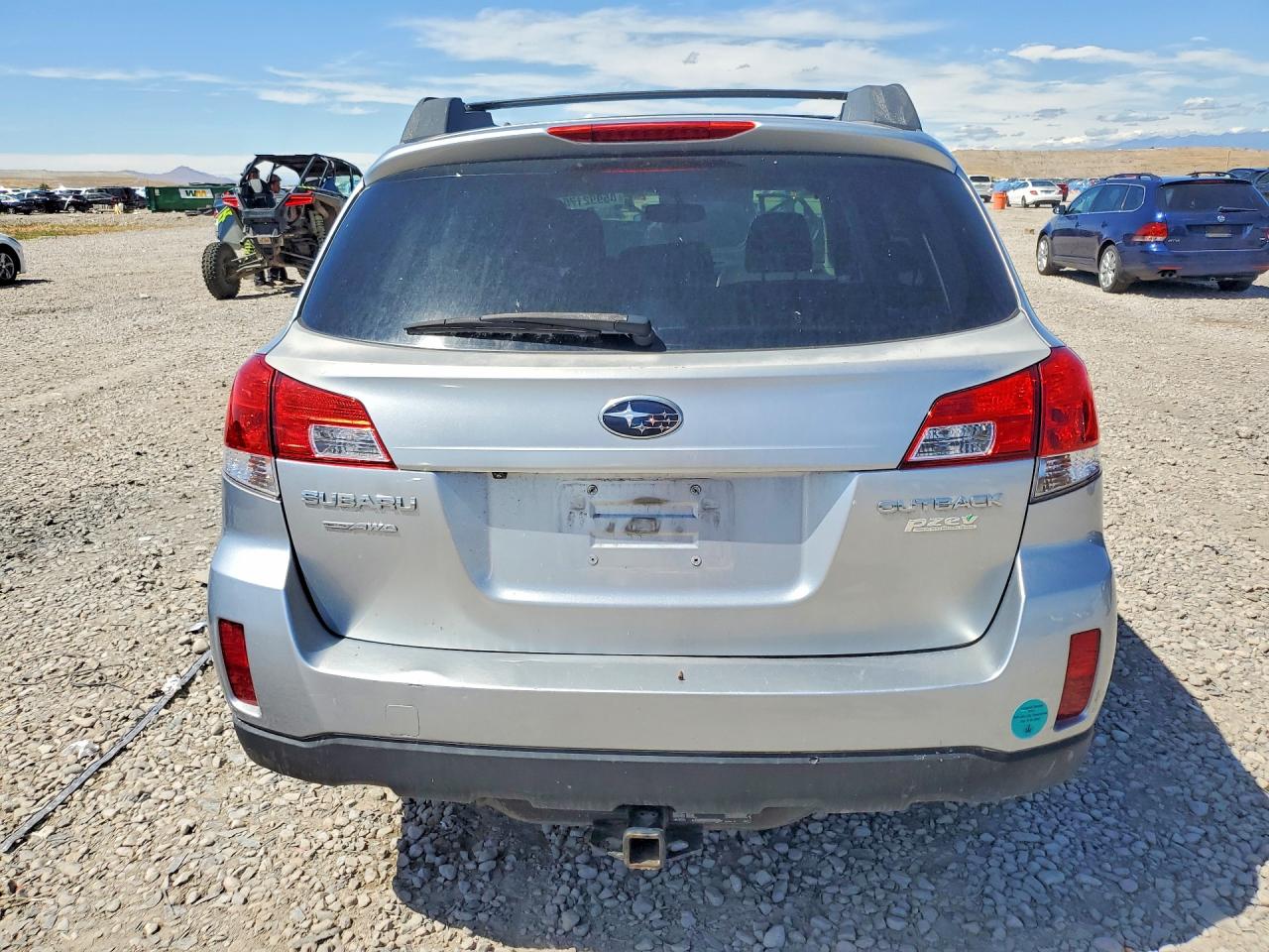 2012 Subaru Outback 2.5i Premium Silver vin: 4S4BRBGC0C3292628