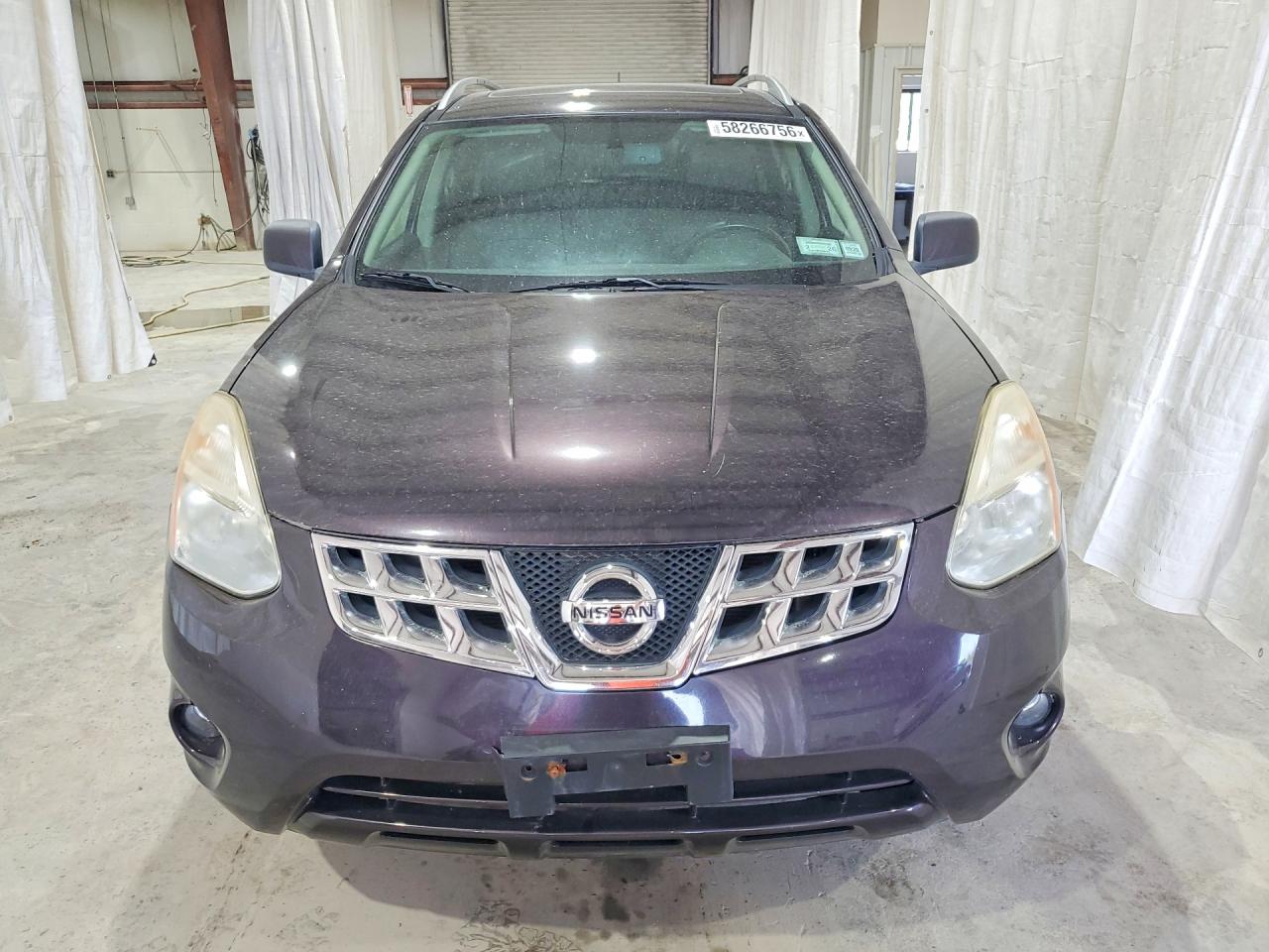 2011 Nissan Rogue S Black vin: JN8AS5MV9BW308287