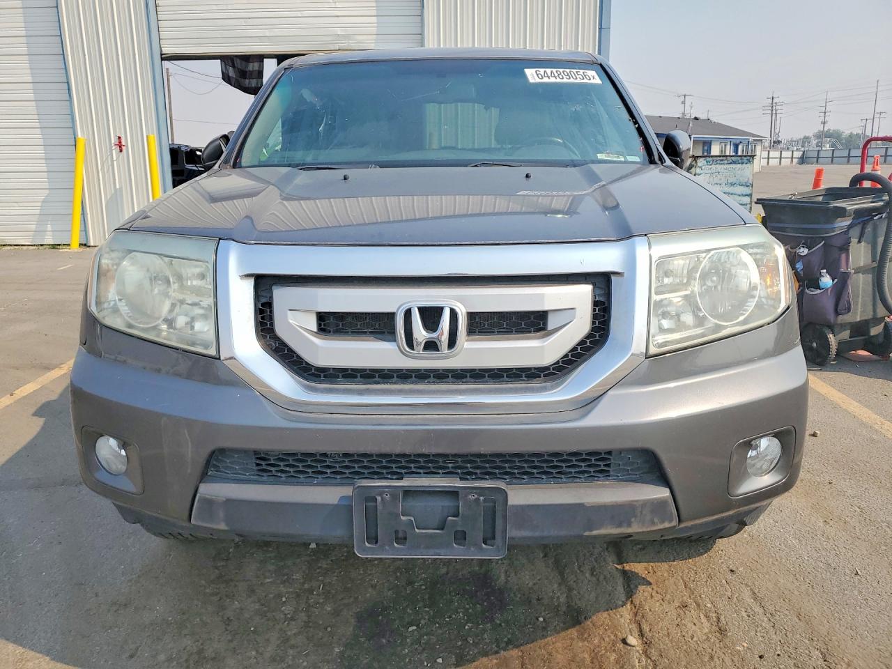 2011 Honda Pilot Exl Gray vin: 5FNYF4H58BB027282