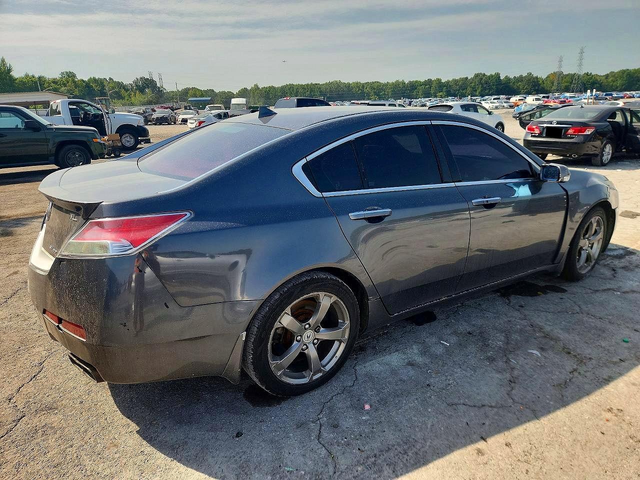 2010 Acura Tl Gray vin: 19UUA9F56AA008672