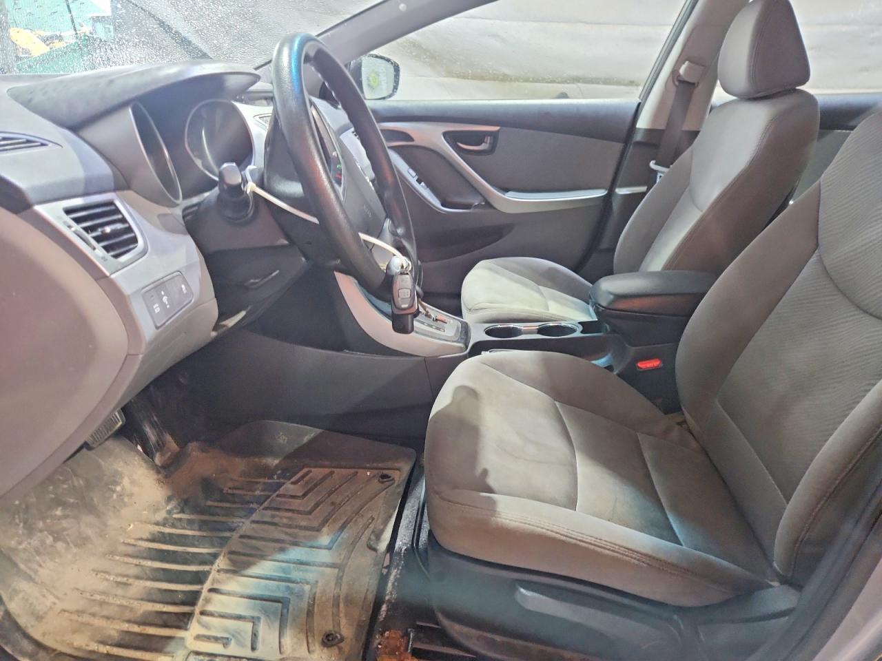 2013 Hyundai Elantra Gls Silver vin: KMHDH4AE7DU618373