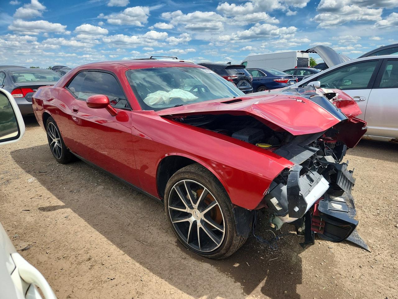 2010 Dodge Challenger Se Red vin: 2B3CJ4DV5AH259914