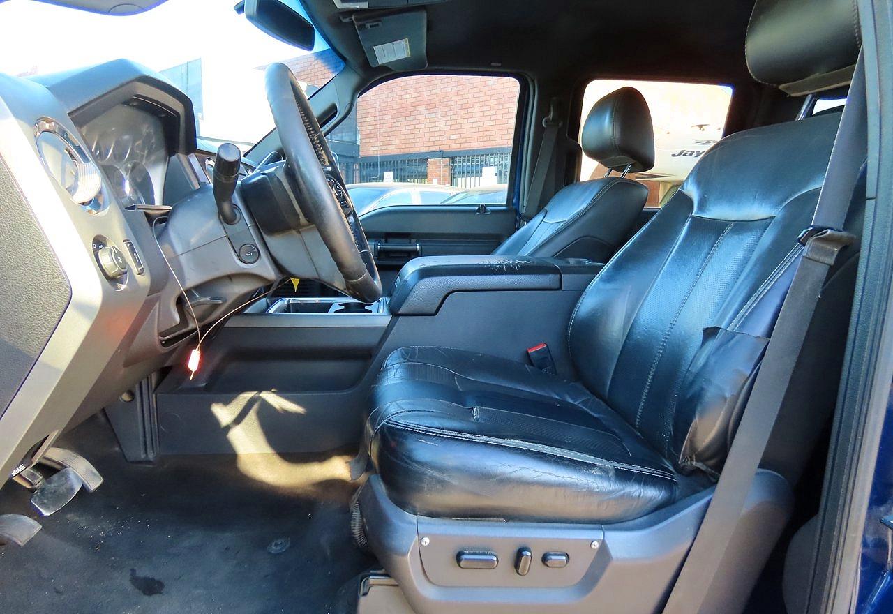 2011 Ford F250 Super Duty Blue vin: 1FT7W2BT4BEC86361
