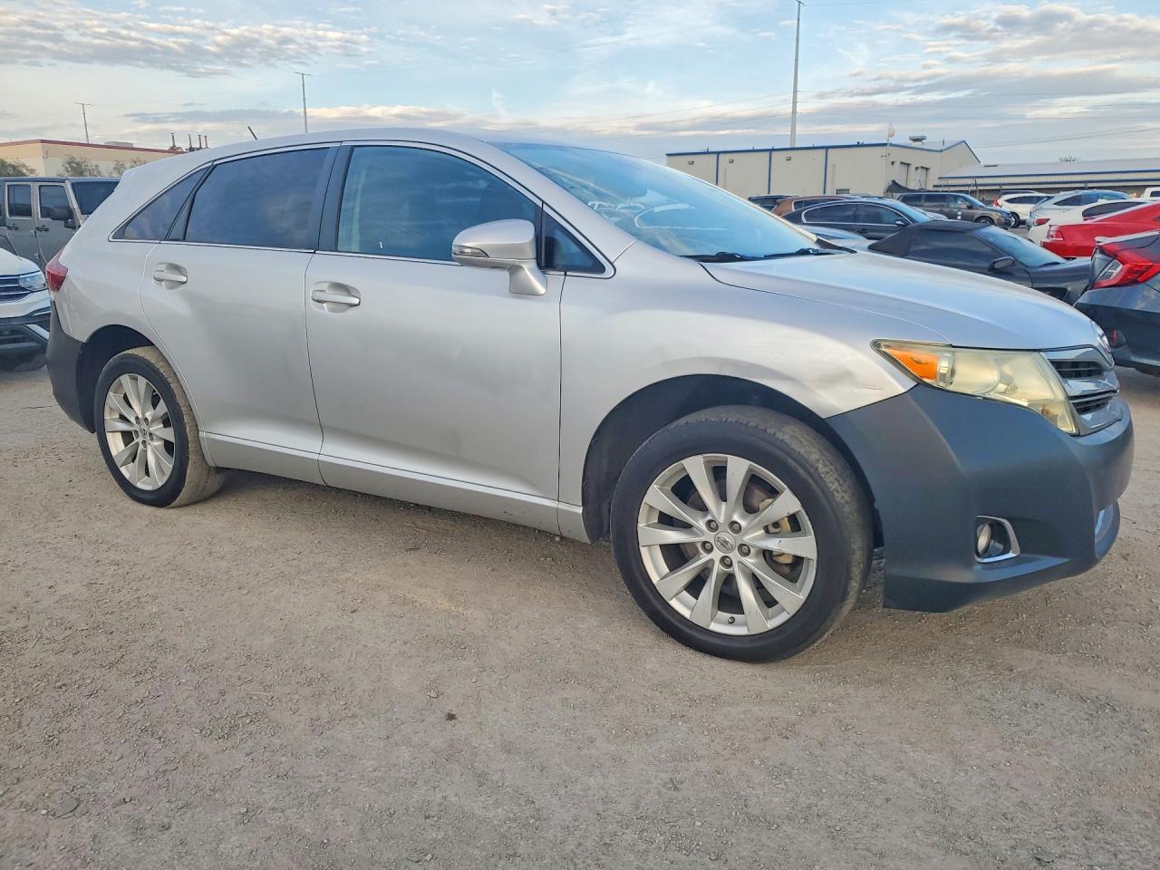 2013 Toyota Venza Le Silver vin: 4T3ZA3BB9DU076211