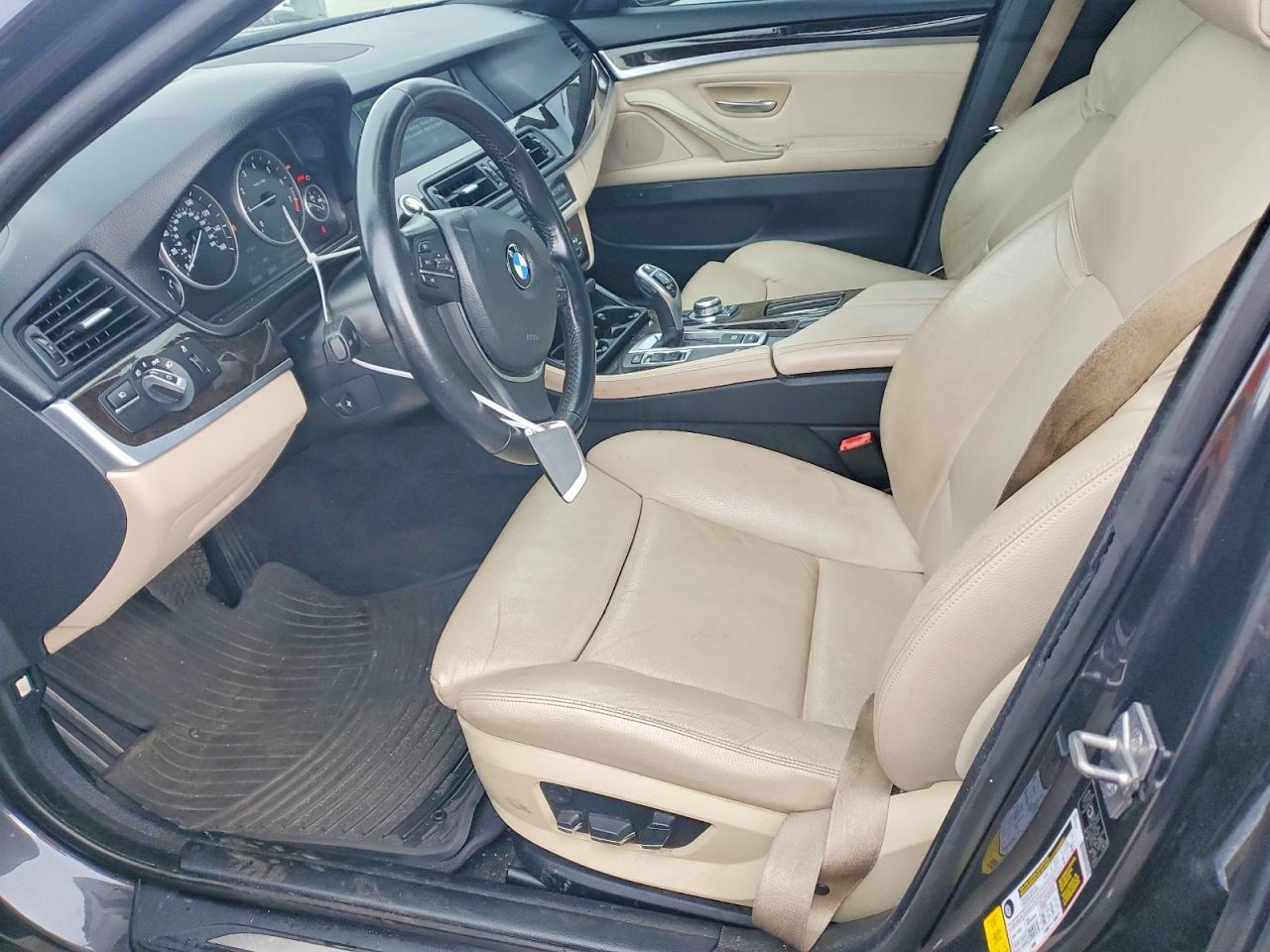 2012 Bmw 535 I Black vin: WBAFR7C59CC807908