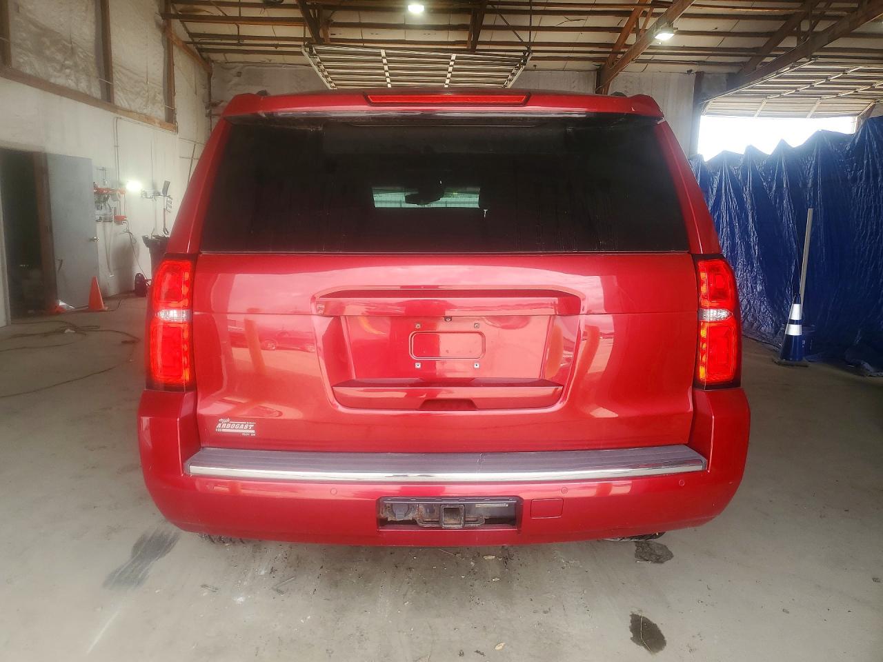 2015 Chevrolet Tahoe K1500 Lt Red vin: 1GNSKBKCXFR697744