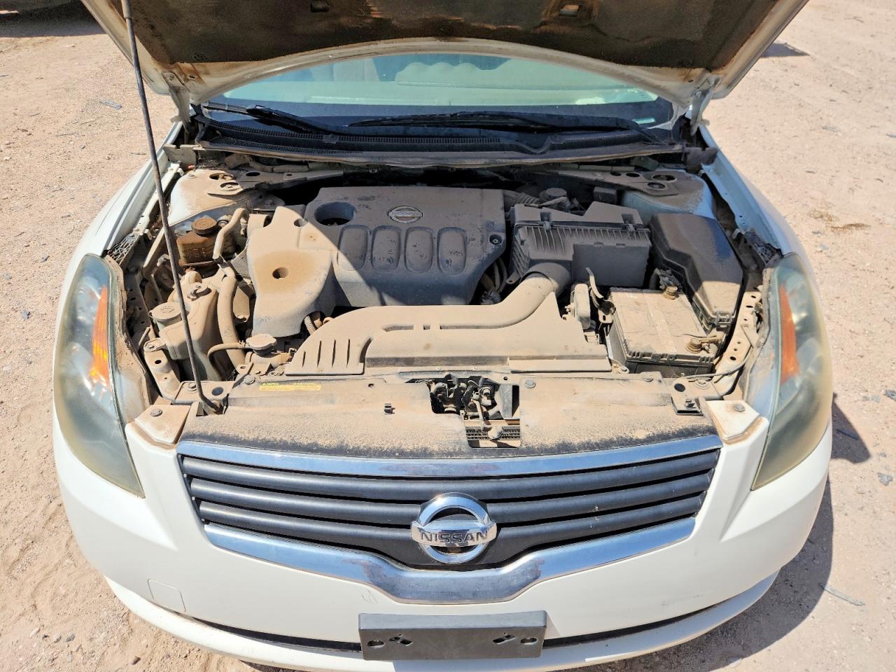 2009 Nissan Altima 2.5 White vin: 1N4AL21E39N439328