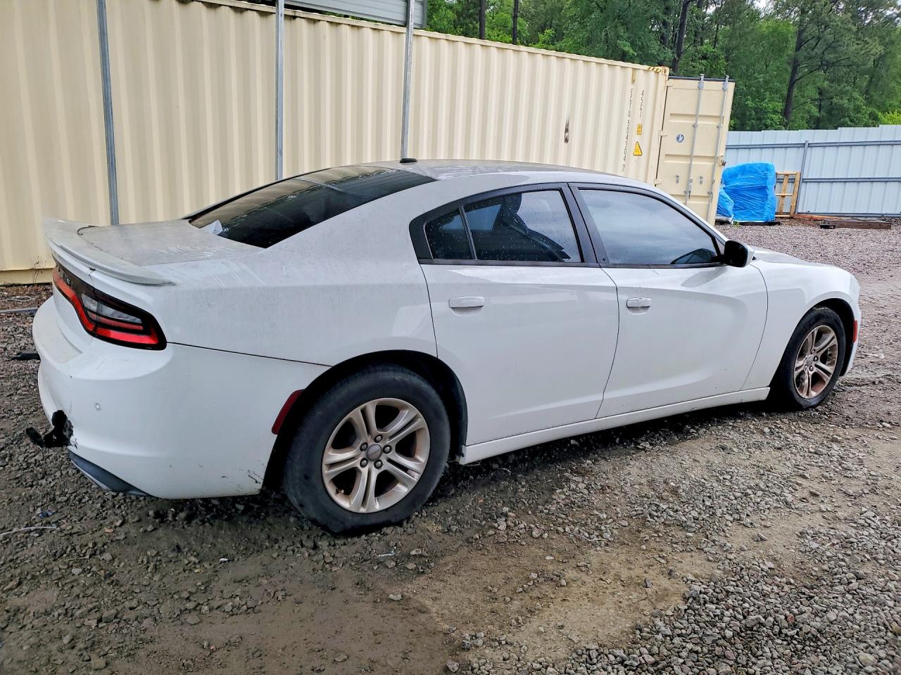 2015 Dodge Charger Se Белый vin: 2C3CDXBG3FH734385
