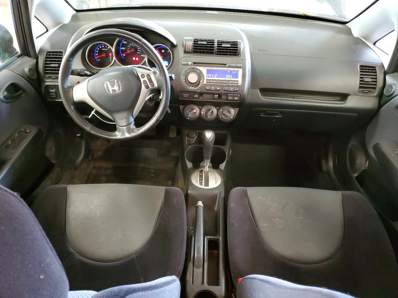 2007 Honda Fit S Зеленый vin: JHMGD38667S023826