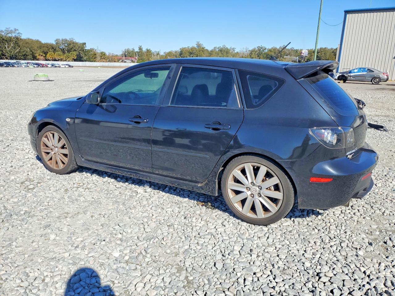 2008 Mazda Speed 3 Черный vin: JM1BK34L181160306