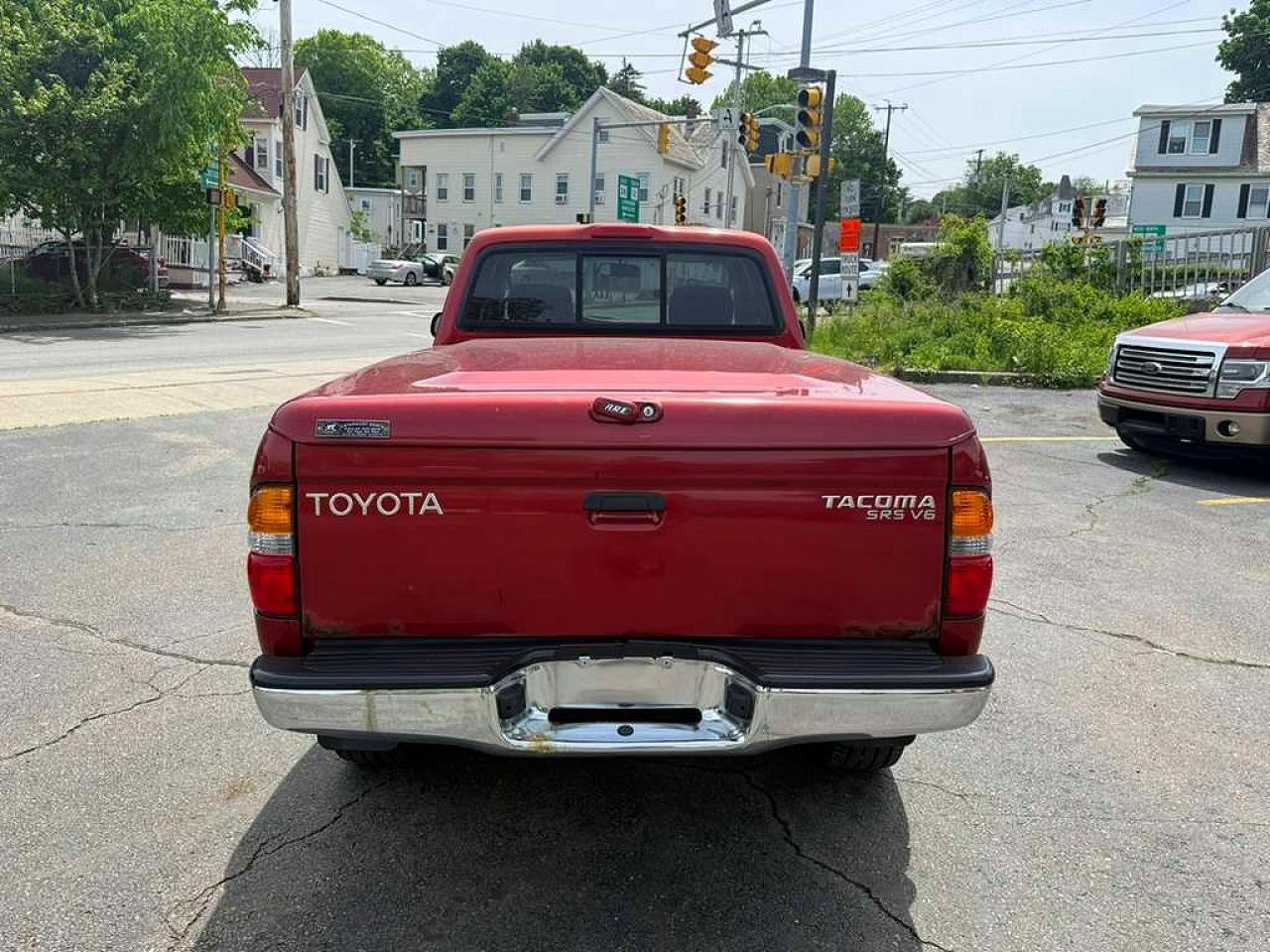 2002 Toyota Tacoma Xtracab Красный vin: 5TEWN72N52Z895629