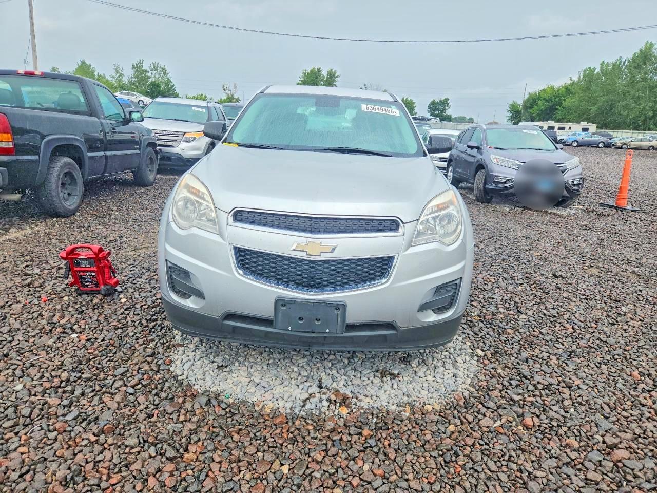2012 Chevrolet Equinox Ls Серебряный vin: 2GNALBEK7C1257352