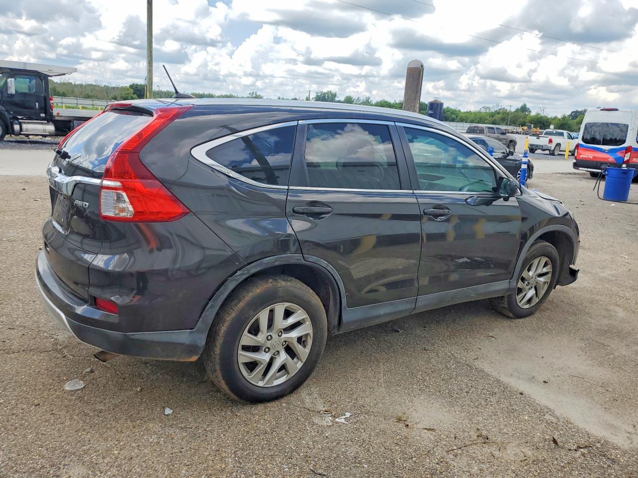 2015 Honda Cr-v Exl Black vin: 5J6RM4H70FL091115