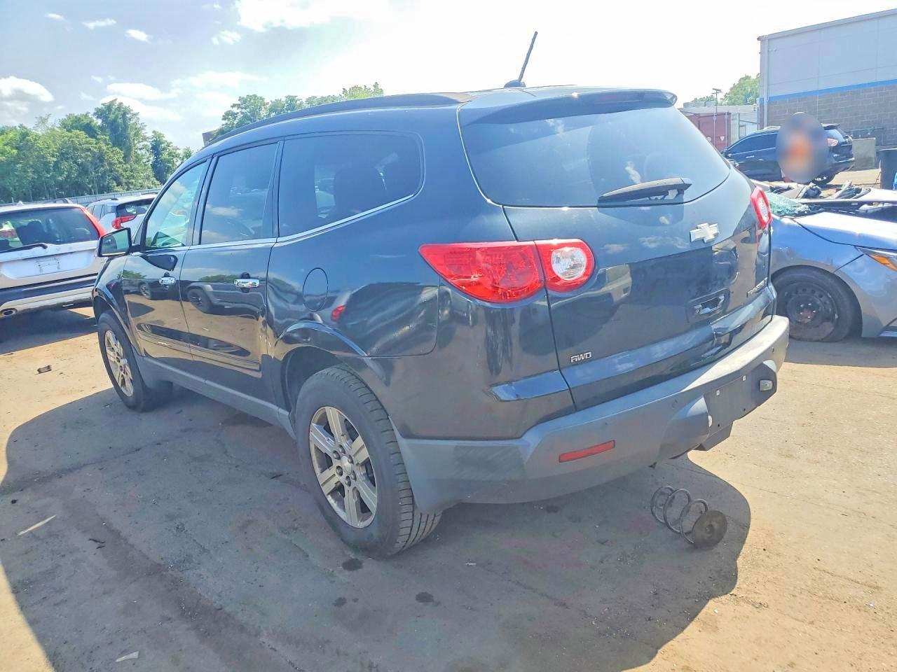 2012 Chevrolet Traverse Lt Black vin: 1GNKVJEDXCJ190973