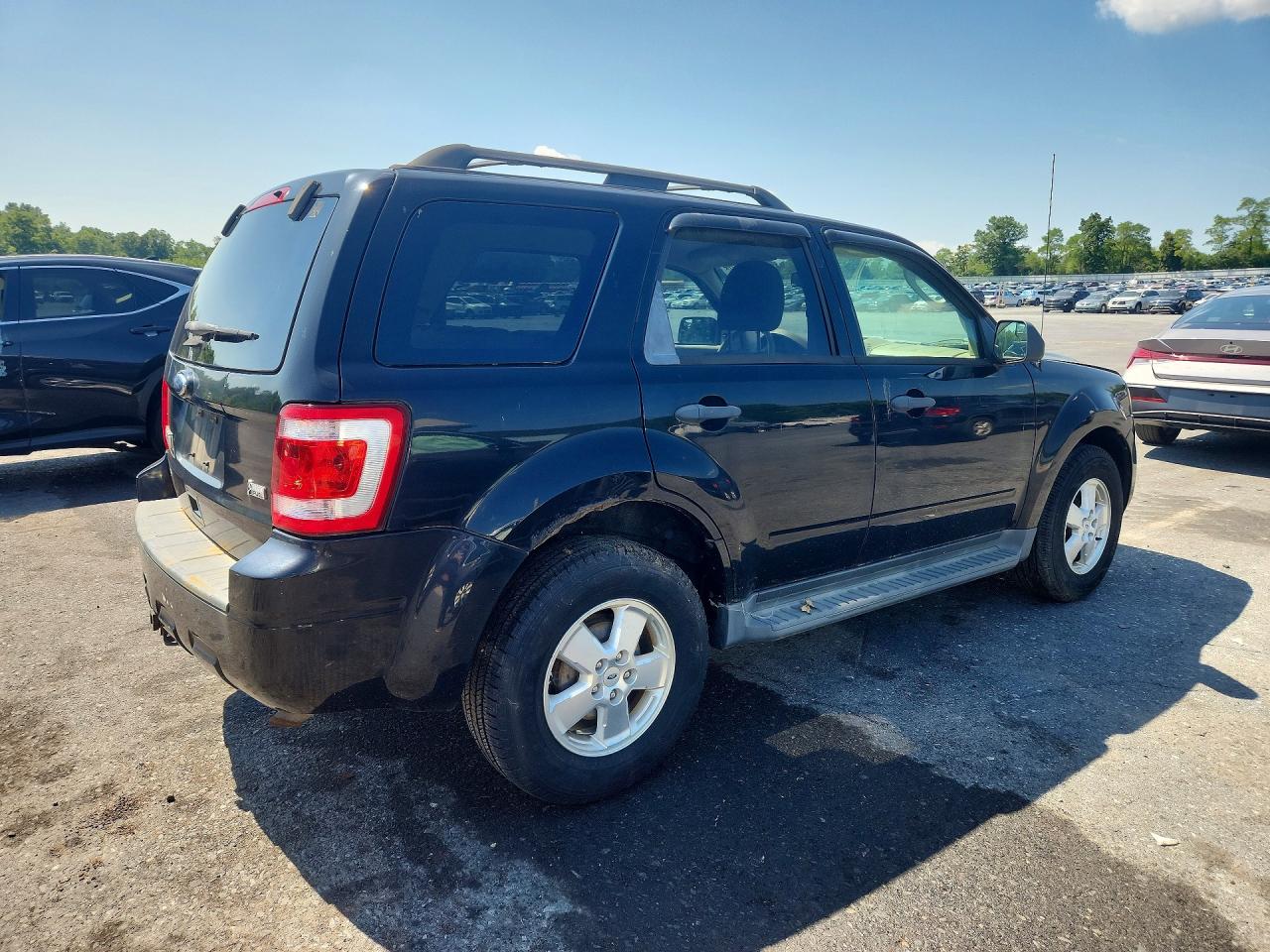 2012 Ford Escape Xlt Black vin: 1FMCU9DG2CKA87479